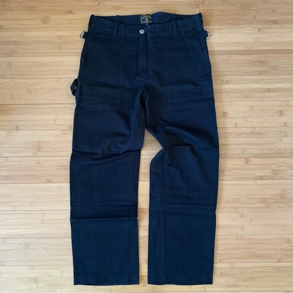 Vintage Vivienne Westwood Anglomania Black Utility Trousers Pants sz. 50 ITALY